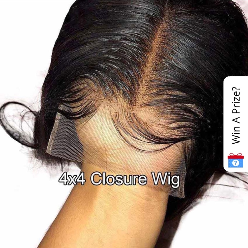 New Virgin human hair bob wig